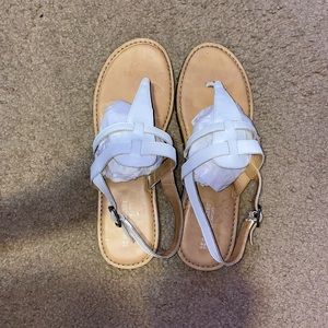 Women’s Naturalizer sandals size 11 white